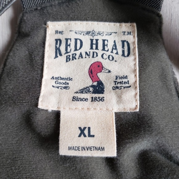 RedHead Hunting Bibs Kids XL Camo Bone Dry Insulated Waterproof Pants Overalls - Picture 5 of 15